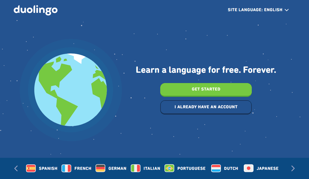 เรียนภาษาฟรีด้วย Duolingo